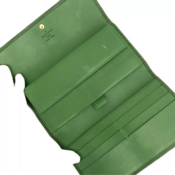 Auth Louis Vuitton Epi Porte Tresor International Leather Trifold Long Wallet - Picture 6 of 11